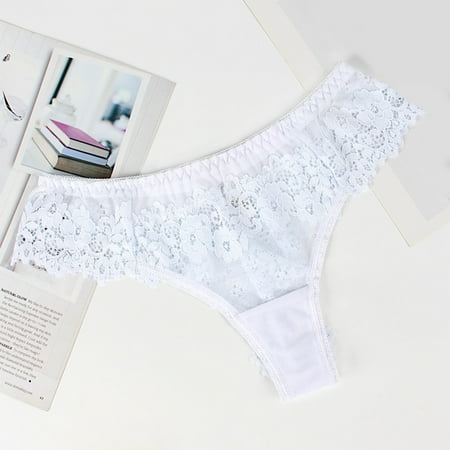 Underwear Women High Waisted Comfortable Lace Thong Low Waist Cotton Crotch Underwear
Underwear Women High Waisted Comfortable Lace Thong Low Waist Cotton Crotch Underwear