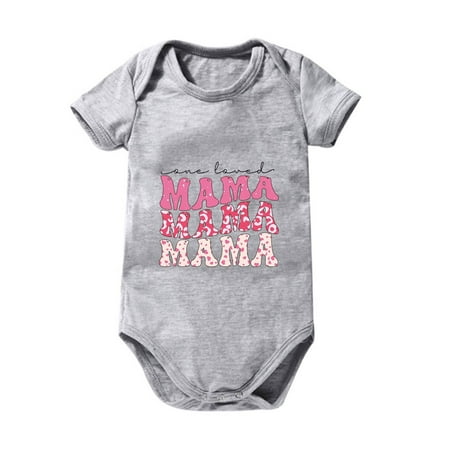 Utoimkio Clearance Happy First Mother’s Day Baby Boy Girl Bodysuit Summer Outfits Newborn Infant One-piece Romper Jumpsuit Shirt Size 0-24M
Utoimkio Clearance Happy First Mother’s Day Baby Boy Girl Bodysuit Summer Outfits Newborn Infant One-piece Romper Jumpsuit Shirt Size 0-24M