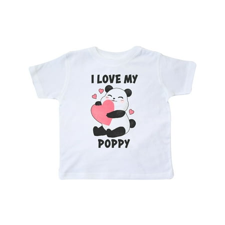 Inktastic I Love My Poppy with Panda Illustration Gift Toddler Boy or Toddler Girl T-Shirt
Inktastic I Love My Poppy with Panda Illustration Gift Toddler Boy or Toddler Girl T-Shirt