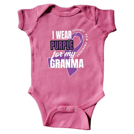 Inktastic Chronic Pain I Wear Purple For My Granma Gift Baby Boy or Baby Girl Bodysuit
Inktastic Chronic Pain I Wear Purple For My Granma Gift Baby Boy or Baby Girl Bodysuit