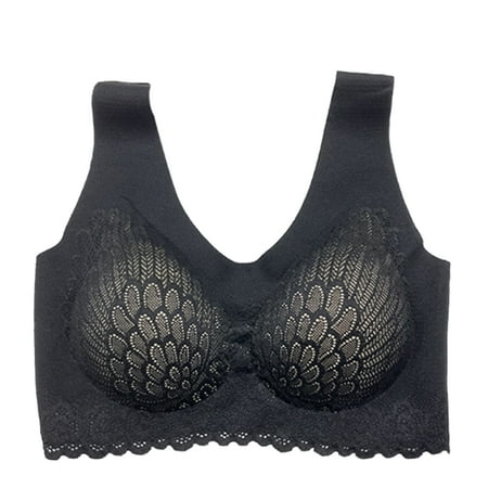 fanshao Women Fashion Padded Solid Color Lace Sports Bra Seamless Brassiere Underwear
fanshao Women Fashion Padded Solid Color Lace Sports Bra Seamless Brassiere Underwear