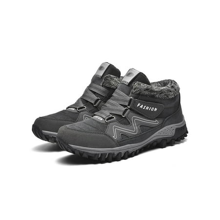 GENILU Women Slip Resistant Outdoor Hiking Shoes Plush Lining Ankle Booties Camping Lace Up Grey 8.5
GENILU Women Slip Resistant Outdoor Hiking Shoes Plush Lining Ankle Booties Camping Lace Up Grey 8.5