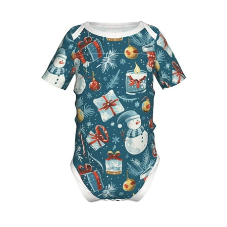 Gaeub Christmas Snowman Gift Print Infant Climbing Onesie Toddler Outfit Newborn Baby Bodysuit Baby Boy Girl Clothes -6 Months
Gaeub Christmas Snowman Gift Print Infant Climbing Onesie Toddler Outfit Newborn Baby Bodysuit Baby Boy Girl Clothes -6 Months