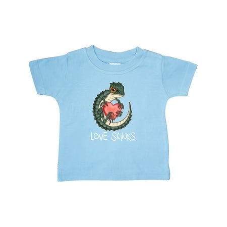 Inktastic Anti-Valentine s Love Skinks Cute Pun Crocodile Skink Lizard Gift Baby Boy or Baby Girl T-Shirt
Inktastic Anti-Valentine s Love Skinks Cute Pun Crocodile Skink Lizard Gift Baby Boy or Baby Girl T-Shirt