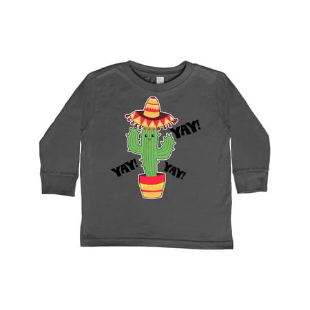 Inktastic Cactus with Sombrero Cinco De Mayo Gift Toddler Boy or Toddler Girl Long Sleeve T-Shirt
Inktastic Cactus with Sombrero Cinco De Mayo Gift Toddler Boy or Toddler Girl Long Sleeve T-Shirt
