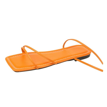 GNEIKDEING Ladies Summer Solid Color Open Toe Ring Strap Flat Beach Sandals Gift on Clearance
GNEIKDEING Ladies Summer Solid Color Open Toe Ring Strap Flat Beach Sandals Gift on Clearance