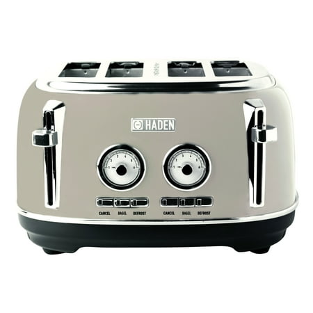 Haden Dorset Stainless Steel 4-Slice Toaster Putty - 75039