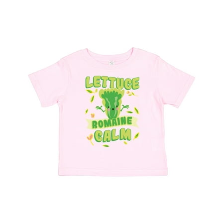 Inktastic Lettuce Romaine Calm Gift Toddler Boy or Toddler Girl T-Shirt