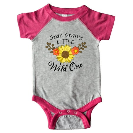 Inktastic Gran Gran s Little Wild 1 with Beautiful Sunflower Gift Baby Boy or Baby Girl Bodysuit
Inktastic Gran Gran s Little Wild 1 with Beautiful Sunflower Gift Baby Boy or Baby Girl Bodysuit