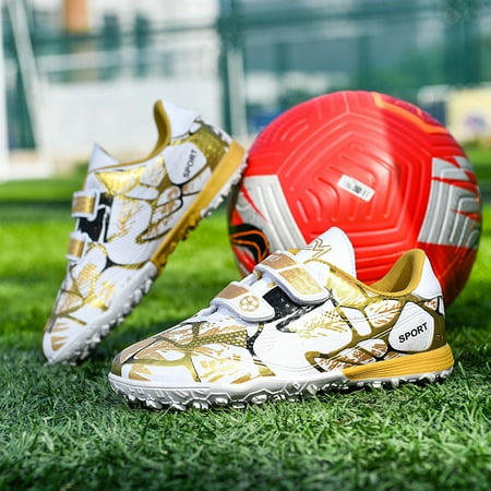 Kids Students Football Sport Training Cleats Soccer Shoes Sneakers