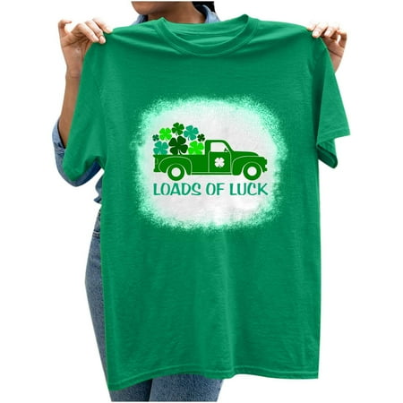 Tank Top for Women Nursing Tops Women s Casual Round-Neck St. Patrick s Day Printed T-Shirt Loose Fit Short Sleeve Tops Blouse Tank Tops on Clearance Womens Blouses and Tops Dressy Green S
Tank Top for Women Nursing Tops Women s Casual Round-Neck St. Patrick s Day Printed T-Shirt Loose Fit Short Sleeve Tops Blouse Tank Tops on Clearance Womens Blouses and Tops Dressy Green S