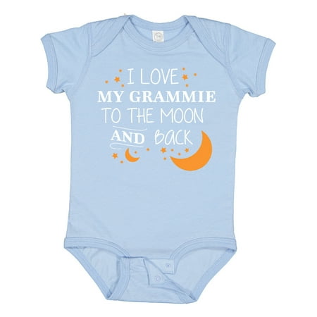 Inktastic I Love My Grammie to the Moon and Back Gift Baby Boy or Baby Girl Bodysuit
Inktastic I Love My Grammie to the Moon and Back Gift Baby Boy or Baby Girl Bodysuit