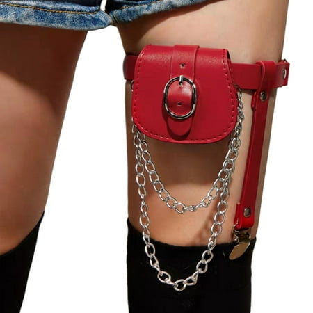 JULYING Sexy PU Leather Garter Belt Women Punk Gothic Thigh Garter Leg Chain Harajuku
JULYING Sexy PU Leather Garter Belt Women Punk Gothic Thigh Garter Leg Chain Harajuku