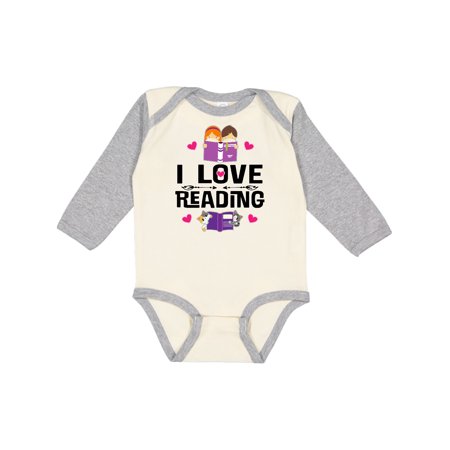 Inktastic I Love Reading Gift Baby Girl Long Sleeve Bodysuit
Inktastic I Love Reading Gift Baby Girl Long Sleeve Bodysuit