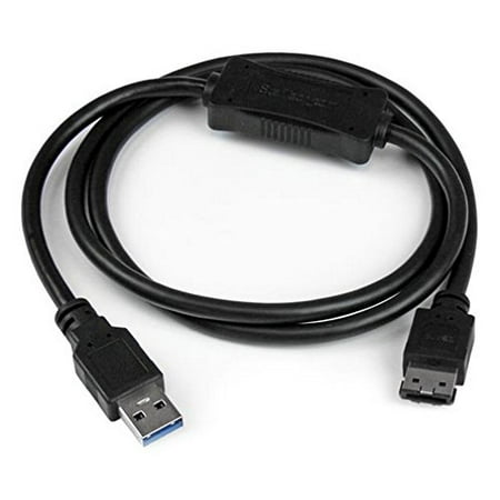 Startech.com Usb 3.0 To Esata Hdd / Ssd / Odd Adapter Cable - 3ft Esata Hard Drive To Usb 3.0 Adapter Cable - Sata 6 Gbps - Esata/usb For Macbook, Ultrabook, Blu-ray Player - 3 Ft - 1 (usb3s2esata3)