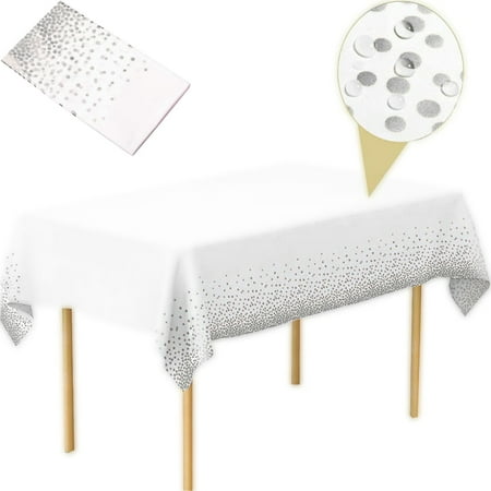MRULIC barbecue accessories Plastic Tablecloths Gold Dot Disposable Tablecloths Plastic Dot Table Cover + Silver
MRULIC barbecue accessories Plastic Tablecloths Gold Dot Disposable Tablecloths Plastic Dot Table Cover + Silver