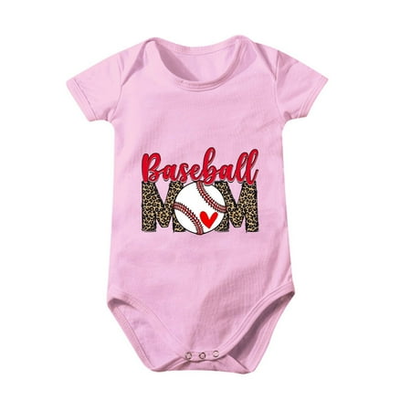 Summer Savings Clearance! 2023 TUOBARR Jumpsuit for Toddler Baby Boys Girl Comfortable Mother s Day Baseball Print Short Sleeve Romper Jumpsuit Pink W 6-12Months
Summer Savings Clearance! 2023 TUOBARR Jumpsuit for Toddler Baby Boys Girl Comfortable Mother s Day Baseball Print Short Sleeve Romper Jumpsuit Pink W 6-12Months