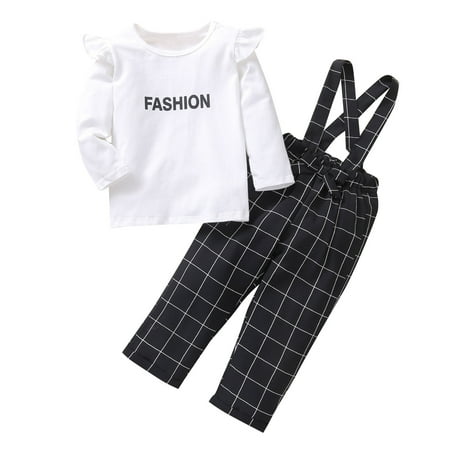 Fsqjgq Baby Gloved Kids Toddler Baby Girls Boys Autumn Winter Print Cotton Long Sleeve Tops Plaid Suspender Trousers Set Clothes Long Sleeve Short Set Cotton White 100
Fsqjgq Baby Gloved Kids Toddler Baby Girls Boys Autumn Winter Print Cotton Long Sleeve Tops Plaid Suspender Trousers Set Clothes Long Sleeve Short Set Cotton White 100