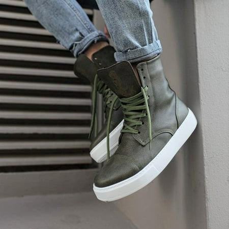 Valencia in Olive Green