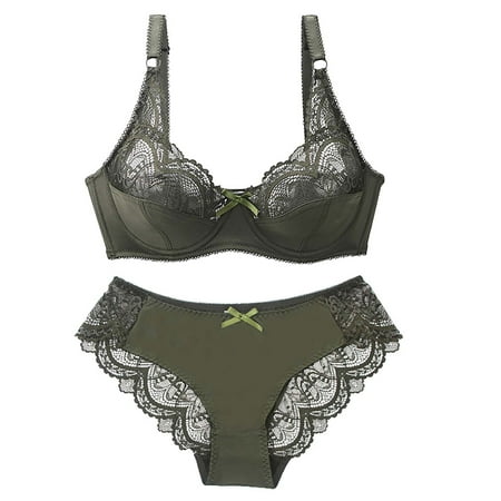 MELDVDIB Women s Sexy Soft Lace Lingerie Set See Through Wirefree Floral Lace Underwire Sheer Bra and Panty Set Gift Summer Saveings Clearance
MELDVDIB Women s Sexy Soft Lace Lingerie Set See Through Wirefree Floral Lace Underwire Sheer Bra and Panty Set Gift Summer Saveings Clearance