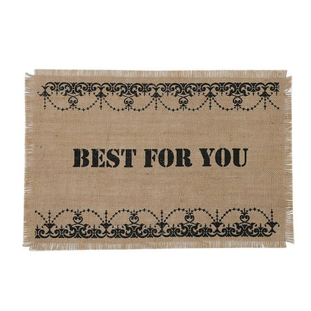 SUANMAY Fashion Placemat Double Layer Non-slip Heat Insulation Napkin Coaster for Western Restaurant for Kitchen 6.3 x 5.1 x 0.8 Inches D 1PCS
SUANMAY Fashion Placemat Double Layer Non-slip Heat Insulation Napkin Coaster for Western Restaurant for Kitchen 6.3 x 5.1 x 0.8 Inches D 1PCS