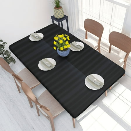 Home Deluxe Tablecloth Dark-Vertical-Stripes-14400 Waterproof Elastic Rim Edged Table Cover- For Christmas Parties And Picnics 4ft
Home Deluxe Tablecloth Dark-Vertical-Stripes-14400 Waterproof Elastic Rim Edged Table Cover- For Christmas Parties And Picnics 4ft