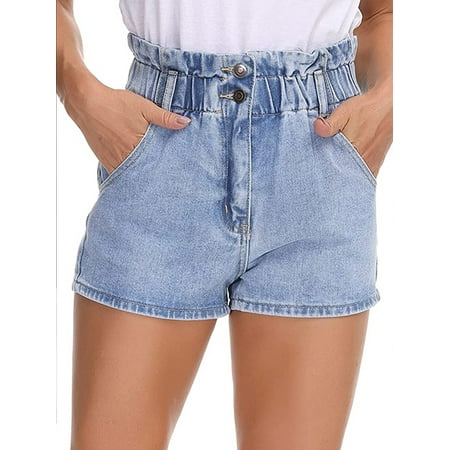 Alove Women s Solid Color Skinny Denim Shorts Elastic High Rise Roll Hem Short Jeans
Alove Women s Solid Color Skinny Denim Shorts Elastic High Rise Roll Hem Short Jeans