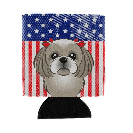 Carolines Treasures BB2180CC American Flag and Gray Silver Shih Tzu Can or Bottle Hugger Can Hugger multicolor
Carolines Treasures BB2180CC American Flag and Gray Silver Shih Tzu Can or Bottle Hugger Can Hugger multicolor
