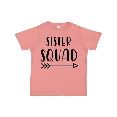 Inktastic Sister Squad with Arrow Gift Toddler Boy or Toddler Girl T-Shirt