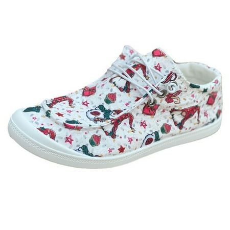 Low Top Christmas Canvas Sneaker Wearable and Breathable Suitable for Indoor Outdoor 41 White Christmas Gift Boat Shoes
Low Top Christmas Canvas Sneaker Wearable and Breathable Suitable for Indoor Outdoor 41 White Christmas Gift Boat Shoes