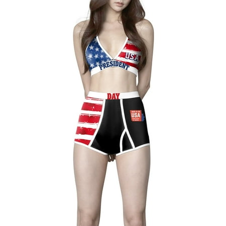 Fourth of July Women s Independence Day Printing Slim Fit Leisure Sports Bra Set Yoga Set
Fourth of July Women s Independence Day Printing Slim Fit Leisure Sports Bra Set Yoga Set