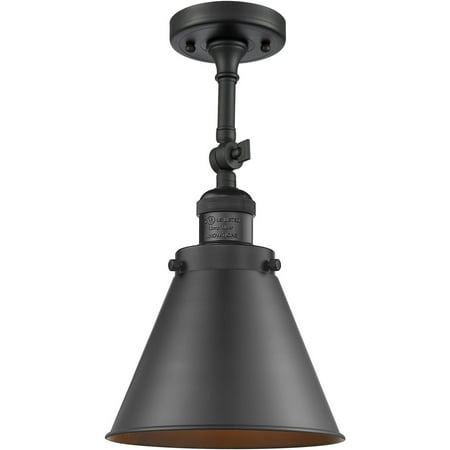 Matte Black Tone Semi Flush 8 Wide Steel/Cast Brass Medium Base LED 1 Light Fixture
Matte Black Tone Semi Flush 8 Wide Steel/Cast Brass Medium Base LED 1 Light Fixture