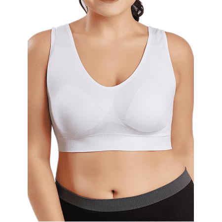 Scvgkk Women s Plus Size Elasticity Solid Color Running Yoga Fitness Sporty Vest Bra
Scvgkk Women s Plus Size Elasticity Solid Color Running Yoga Fitness Sporty Vest Bra