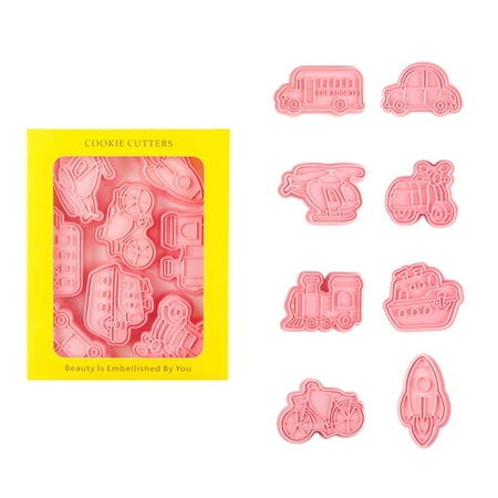 TINYSOME 8Pcs Transports Vehicle Biscuit Cutters Cookie Stamps Fondant Pastry Mold
TINYSOME 8Pcs Transports Vehicle Biscuit Cutters Cookie Stamps Fondant Pastry Mold