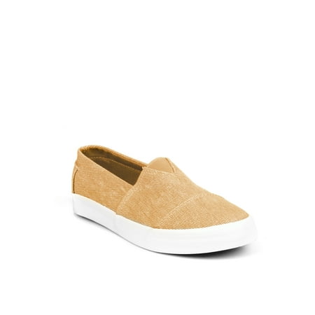 Nature Breeze Slip On Women s Canvas Sneakers in Beige