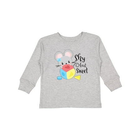 Inktastic Shy but Sweet Cute Mouse with Toy Block Gift Toddler Boy or Toddler Girl Long Sleeve T-Shirt
Inktastic Shy but Sweet Cute Mouse with Toy Block Gift Toddler Boy or Toddler Girl Long Sleeve T-Shirt