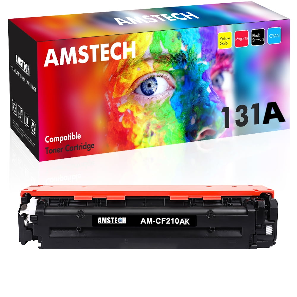 Amstech Pack Black Compatible Toner Replacement For Hp A Cf A