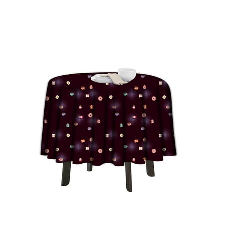 eloria Abstract Printed Round Table Cloth Resistant Washable Decorative Table Cover for Dining Table
eloria Abstract Printed Round Table Cloth Resistant Washable Decorative Table Cover for Dining Table
