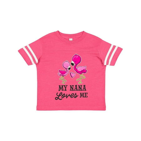 Inktastic My Nana Loves Me with Two Flamingos Gift Toddler Boy or Toddler Girl T-Shirt
Inktastic My Nana Loves Me with Two Flamingos Gift Toddler Boy or Toddler Girl T-Shirt