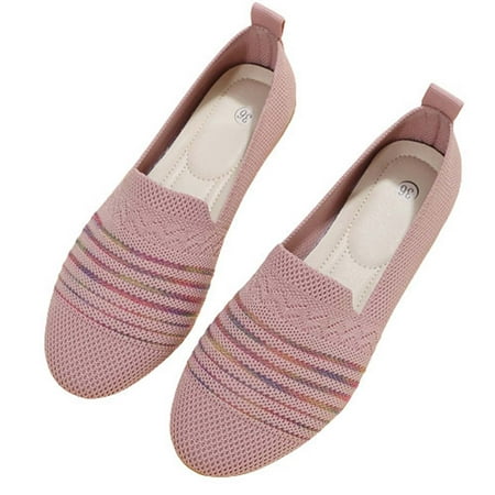 Kukoosong Womens Comfort Shoes Solid Color Round-Toe Flats Shoes Women Lightweight Soft Sneakers Casual Shoe Flat Shoes Women Pink 37
Kukoosong Womens Comfort Shoes Solid Color Round-Toe Flats Shoes Women Lightweight Soft Sneakers Casual Shoe Flat Shoes Women Pink 37