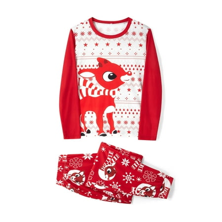 Liliz Casual Family Parent-child Pajamas Cute Deer Snowflake Print Tops and Trousers Home Clothes Set
Liliz Casual Family Parent-child Pajamas Cute Deer Snowflake Print Tops and Trousers Home Clothes Set