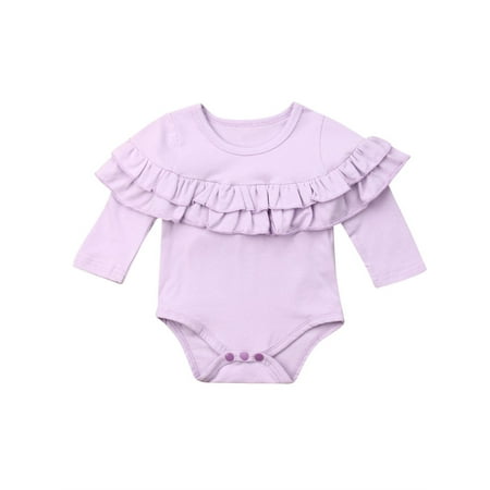 Inevnen Newborn Baby Boys Girls Summer Clothes Romper Bodysuit Solid Color Long Sleeve Jumpsuit
Inevnen Newborn Baby Boys Girls Summer Clothes Romper Bodysuit Solid Color Long Sleeve Jumpsuit