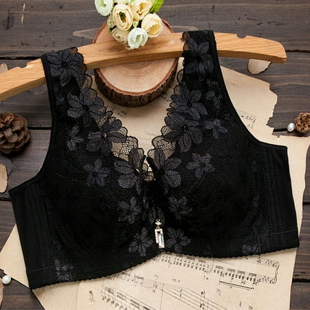 ERTUTUYI Women With Steel Ring Large Size Thin Underwear Bra Without Sponge Vest Lace Bra Underwear Black 36E
ERTUTUYI Women With Steel Ring Large Size Thin Underwear Bra Without Sponge Vest Lace Bra Underwear Black 36E