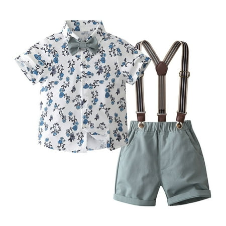 Boys New Born Outfit Boys Summer Short Sleeved Suit Summer Children s Blue And White Shirt Strap Shorts Boy Clothes Size 7 Winter
Boys New Born Outfit Boys Summer Short Sleeved Suit Summer Children s Blue And White Shirt Strap Shorts Boy Clothes Size 7 Winter
