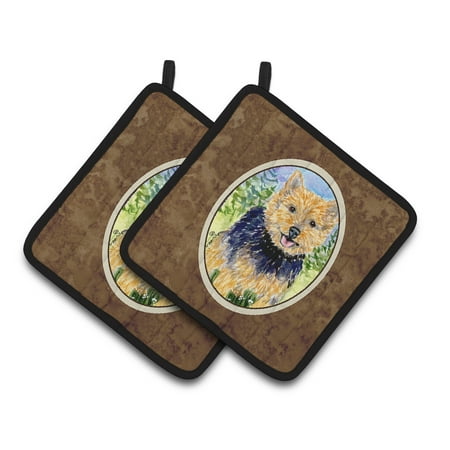 Caroline s Treasures SS8894PTHD Norwich Terrier Pair of Pot Holders 7.5HX7.5W multicolor
Caroline s Treasures SS8894PTHD Norwich Terrier Pair of Pot Holders 7.5HX7.5W multicolor