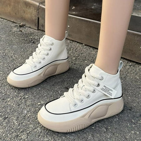 ZTTD Soft Leather Vintage Thick Soled High Top Women Soft Soled Light Ribbon Sports High Top Casual Shoes
ZTTD Soft Leather Vintage Thick Soled High Top Women Soft Soled Light Ribbon Sports High Top Casual Shoes