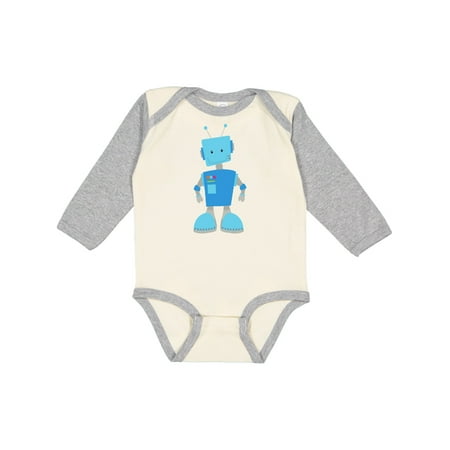 Inktastic Cute Robot Smiling Robot Blue Robot Gift Baby Boy or Baby Girl Long Sleeve Bodysuit
Inktastic Cute Robot Smiling Robot Blue Robot Gift Baby Boy or Baby Girl Long Sleeve Bodysuit