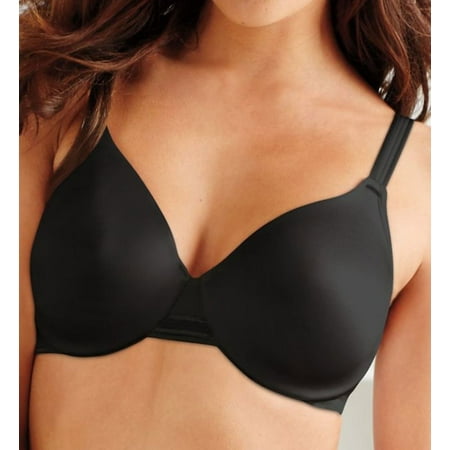BALI Black Seamless Smoothing & Concealing Underwire Bra US 36C UK 36C NWOT