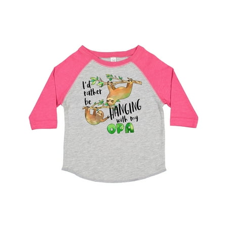 Inktastic Id Rather Be Hanging with My Opa- Cute Sloths Gift Toddler Boy or Toddler Girl T-Shirt
Inktastic Id Rather Be Hanging with My Opa- Cute Sloths Gift Toddler Boy or Toddler Girl T-Shirt