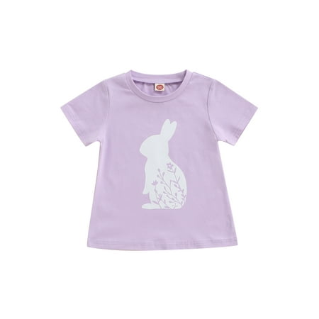 Toddler Girl Kid Casual T-shirt Children Short Sleeve Round Neck Printed Tee Easter Clothes
Toddler Girl Kid Casual T-shirt Children Short Sleeve Round Neck Printed Tee Easter Clothes